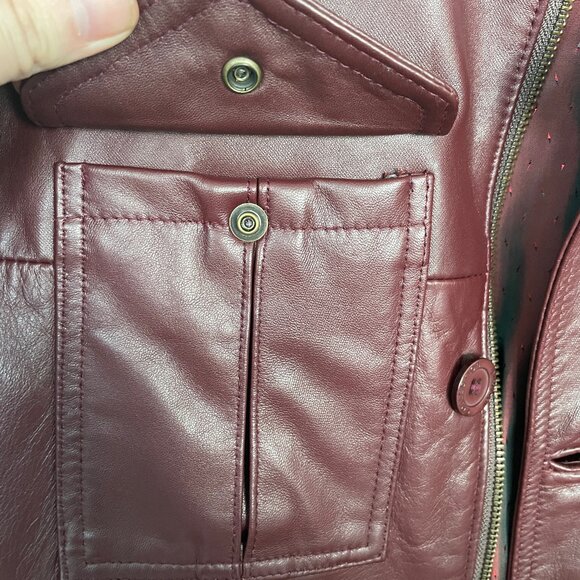 Dimitri leather jacket - Made in Canada - Picture 7 of 14